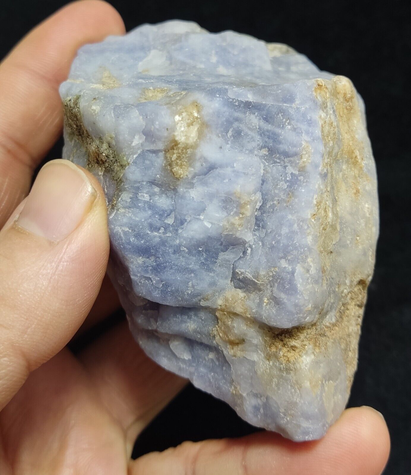 An Aesthetic Natural beautiful rough Hackmanite specimen 344 grams