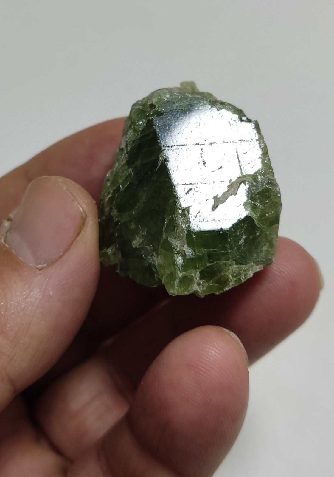 An amazing specimen of diopside crystal 46 grams