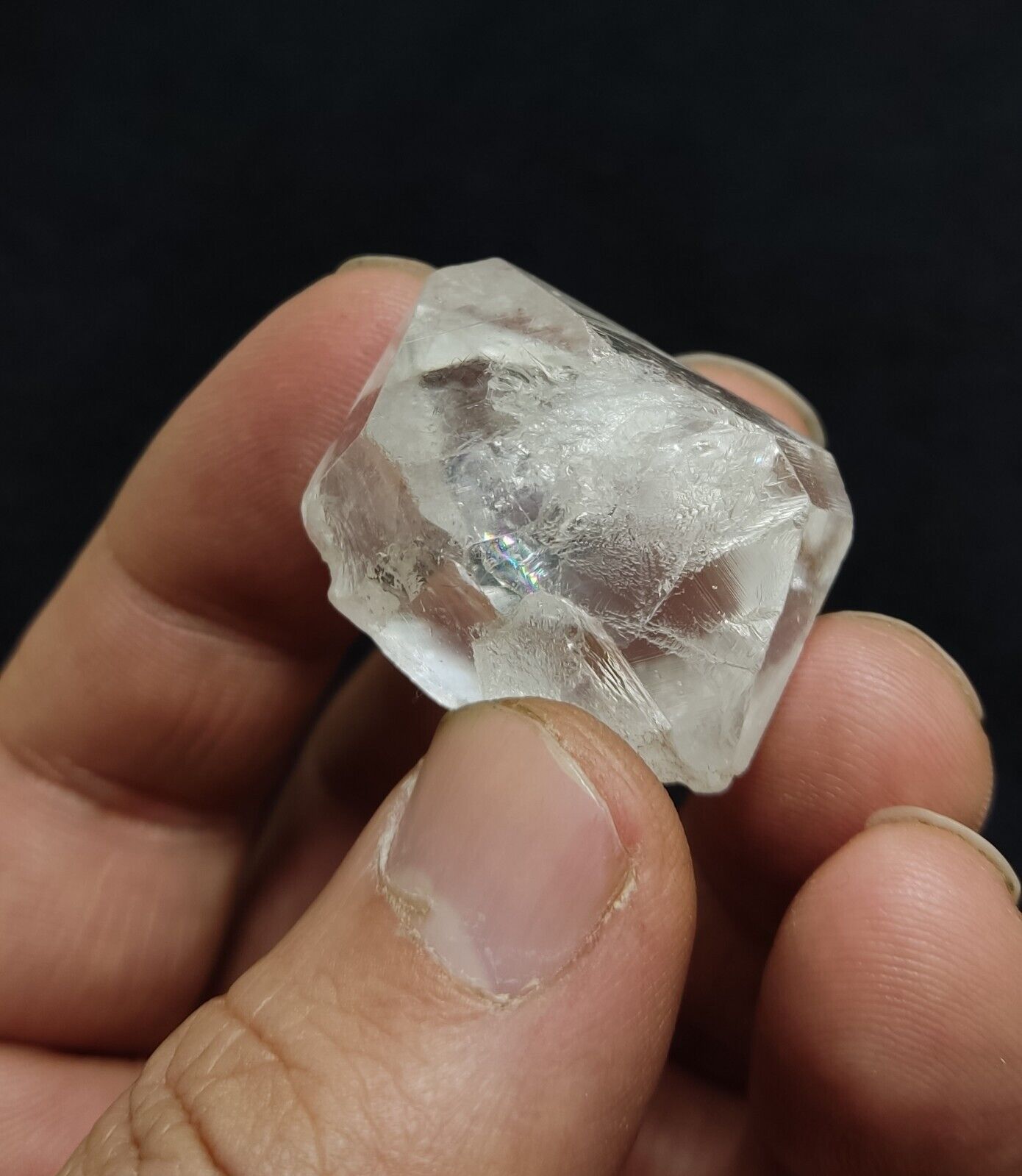 An Aesthetic gemmy double terminated Quartz crystal 30 grams