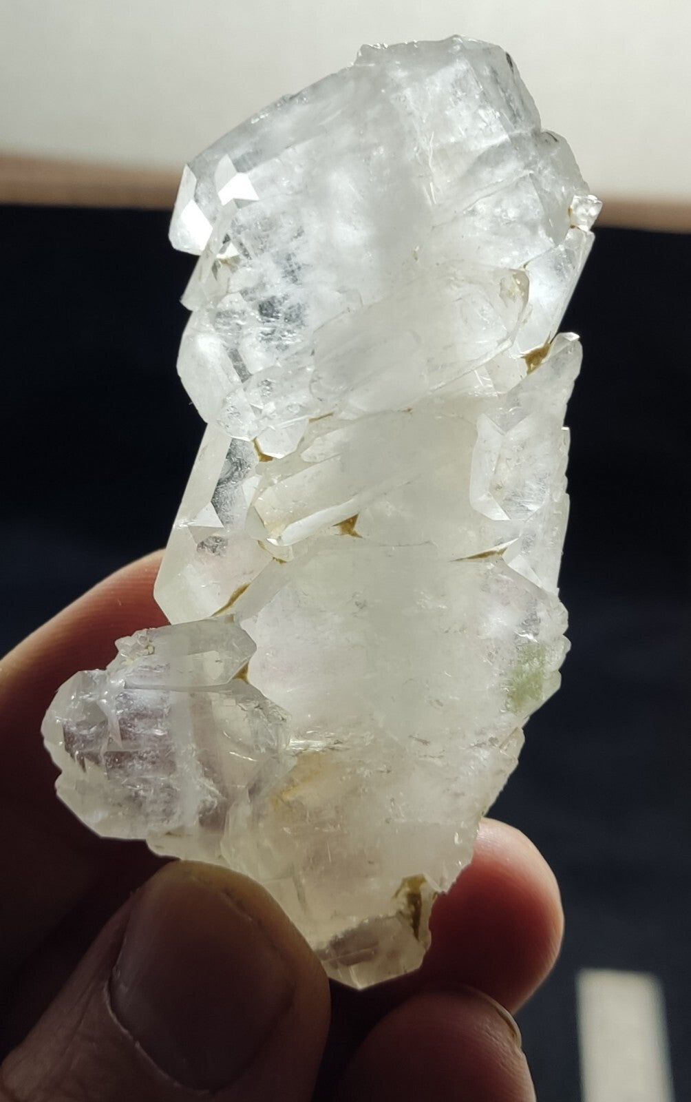An Aesthetic Natural Faden Quartz cluster 65 grams