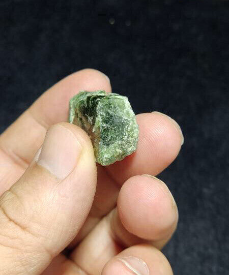 Green Diopside Crystal 22 Grams