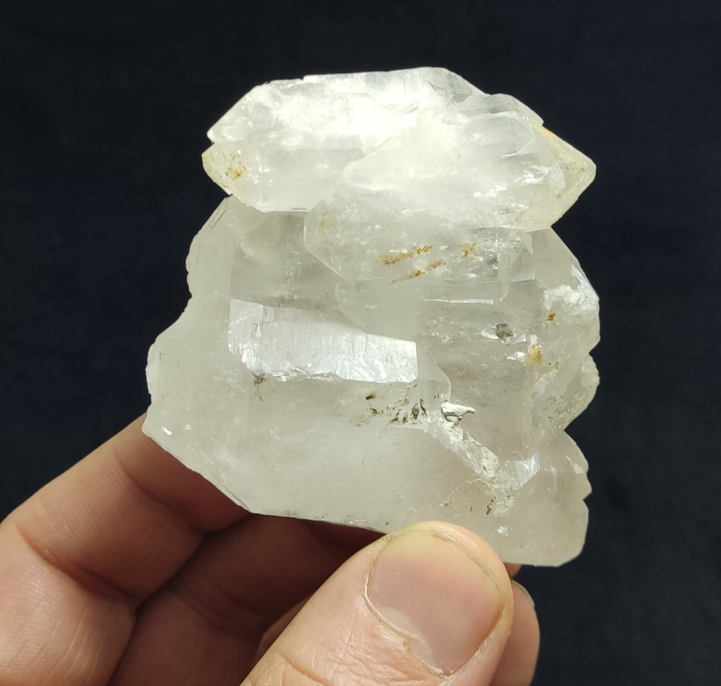 An Aesthetic terminated faden Quartz specimen 117 grams