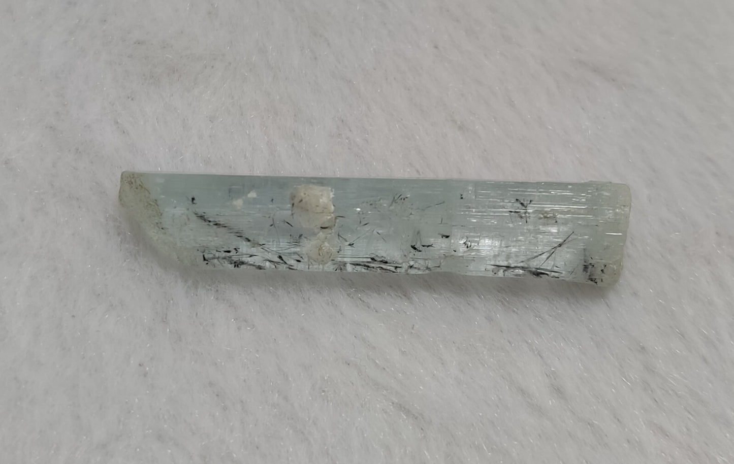 An Aesthetic specimen of aquamarine crystal 5 grams