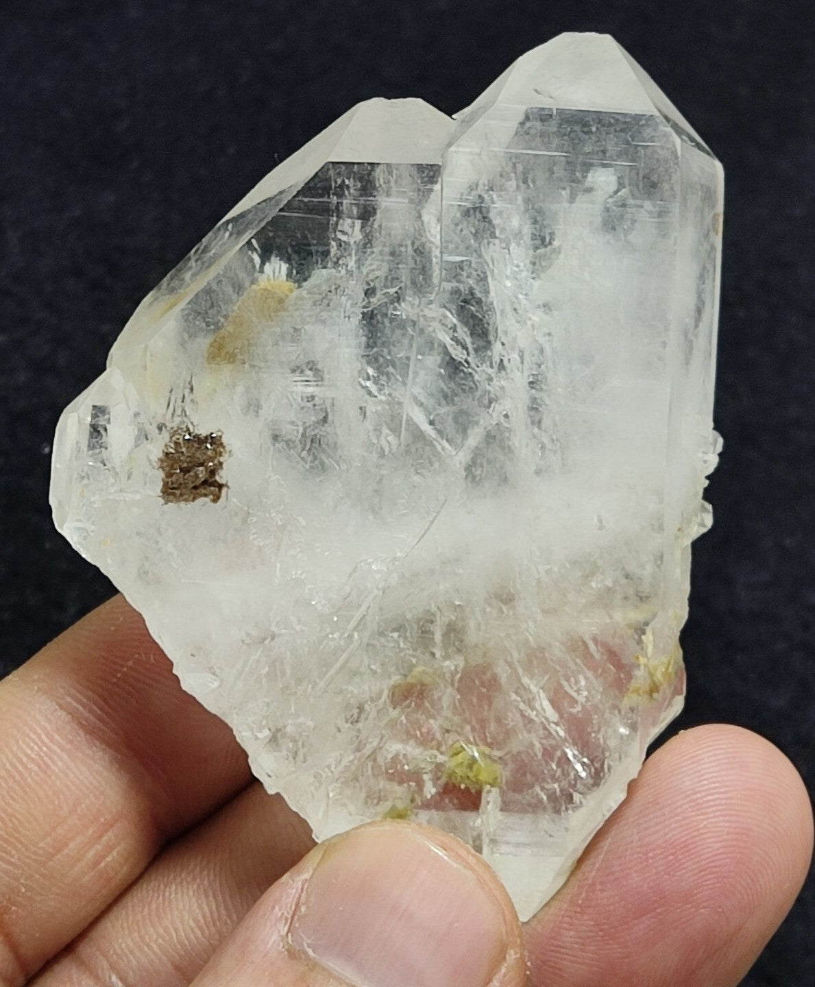 An Aesthetic terminated faden Quartz specimen 89 grams
