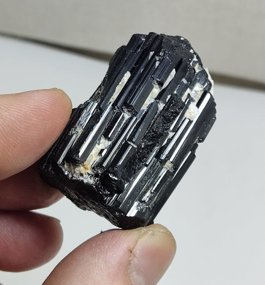 An aesthetic Specimen of black tourmaline crystal 60 grams
