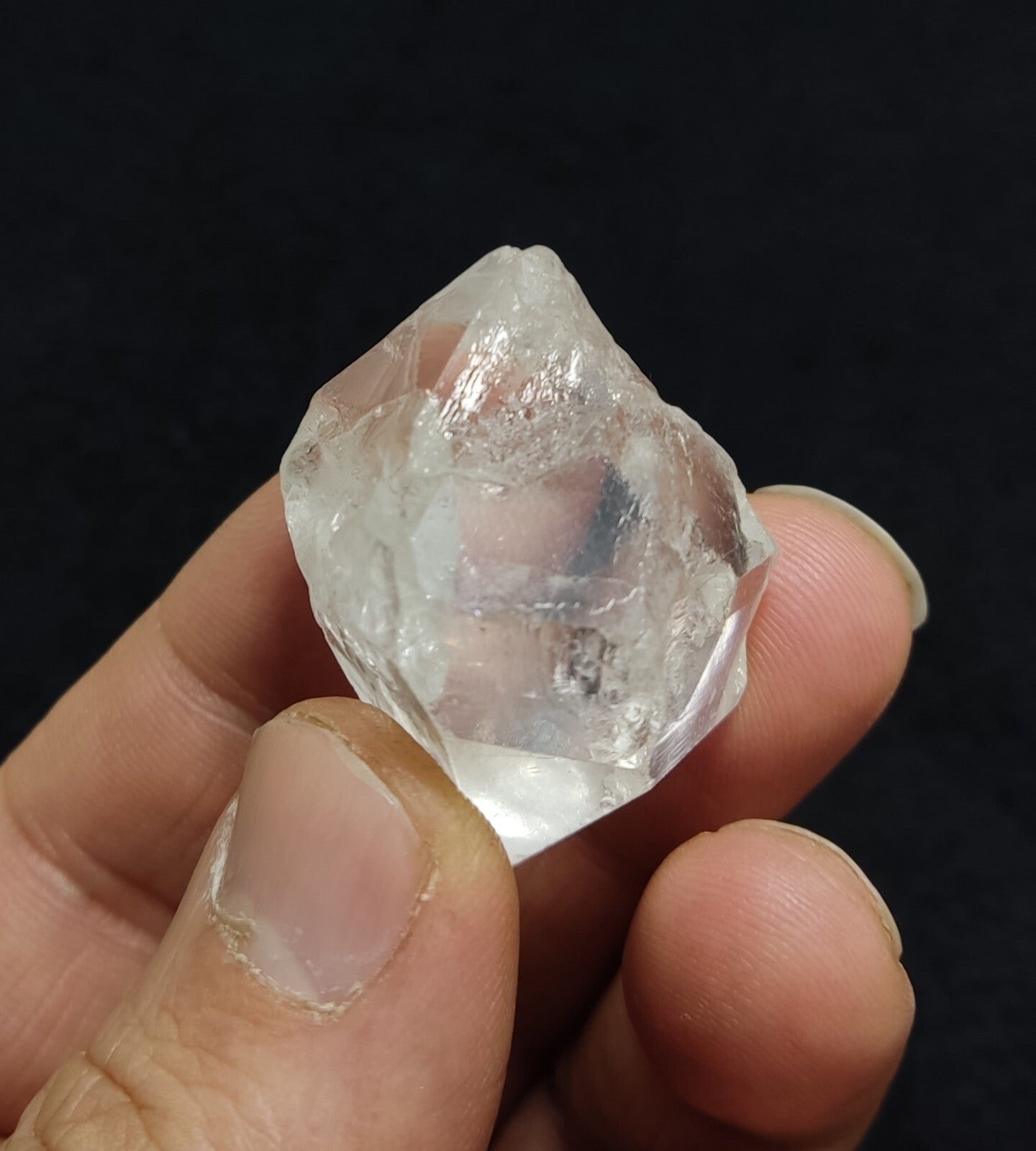 An Aesthetic gemmy double terminated Quartz crystal 30 grams