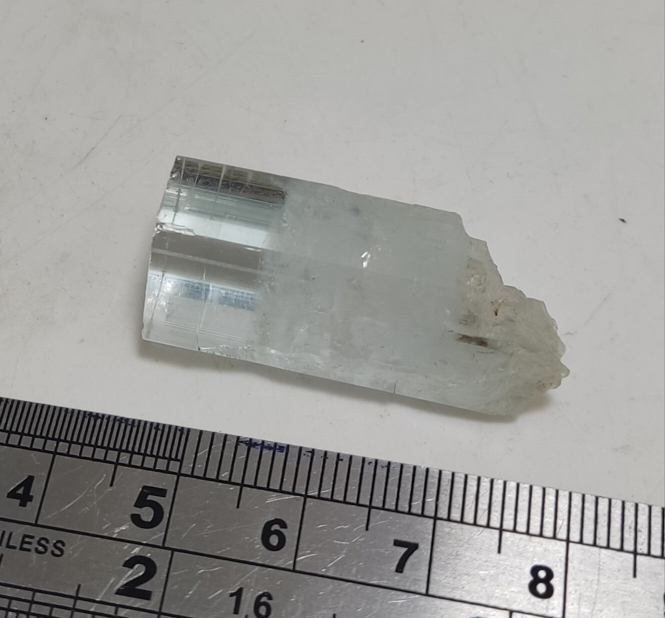An Aesthetic specimen of aquamarine crystal 11 grams