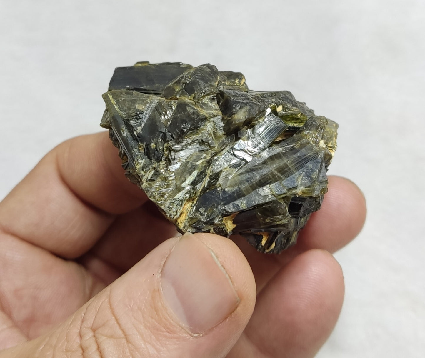 An Aesthetic specimen of epidote 97 grams