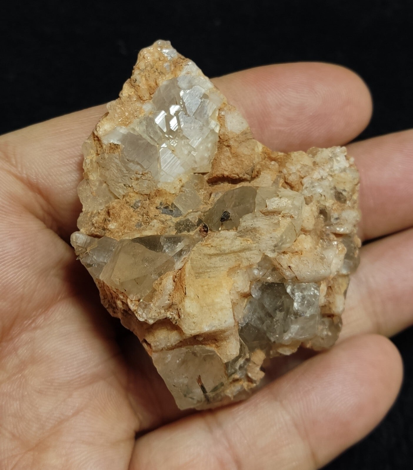 An Aesthetic terminated Quartz floater Zegi Mountains 75 grams