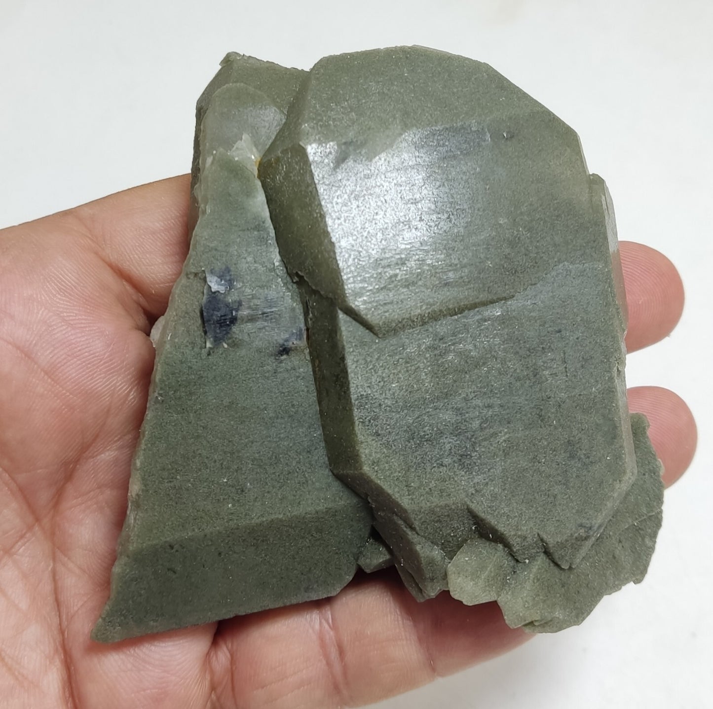 An Aesthetic Natural terminated chlorite Quartz specimen 233 grams