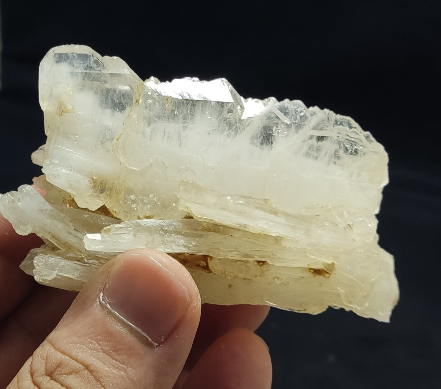 An Aesthetic terminated faden Quartz specimen 102 grams