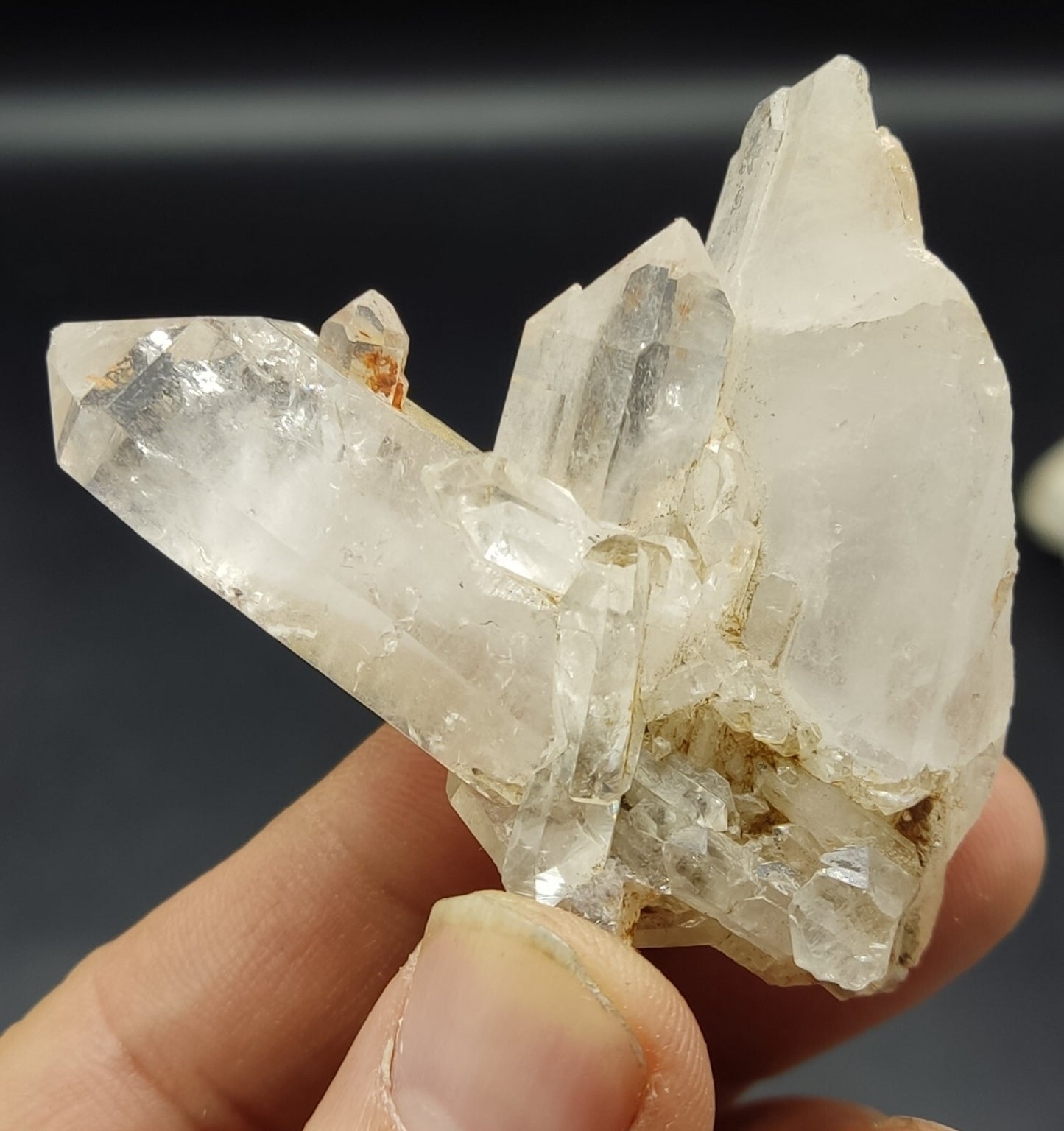 An Aesthetic terminated Quartz crystal specimen 57 grams