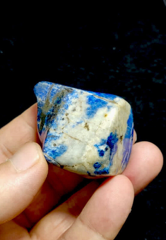Natural Lapis Lazuli Polished Free From 96 Grams