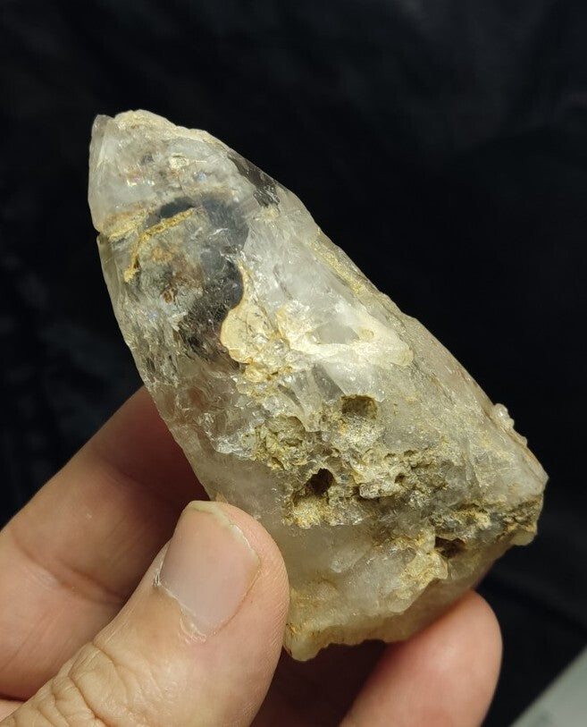 An Aesthetic Natural terminated Chlorite Quartz 117 grams
