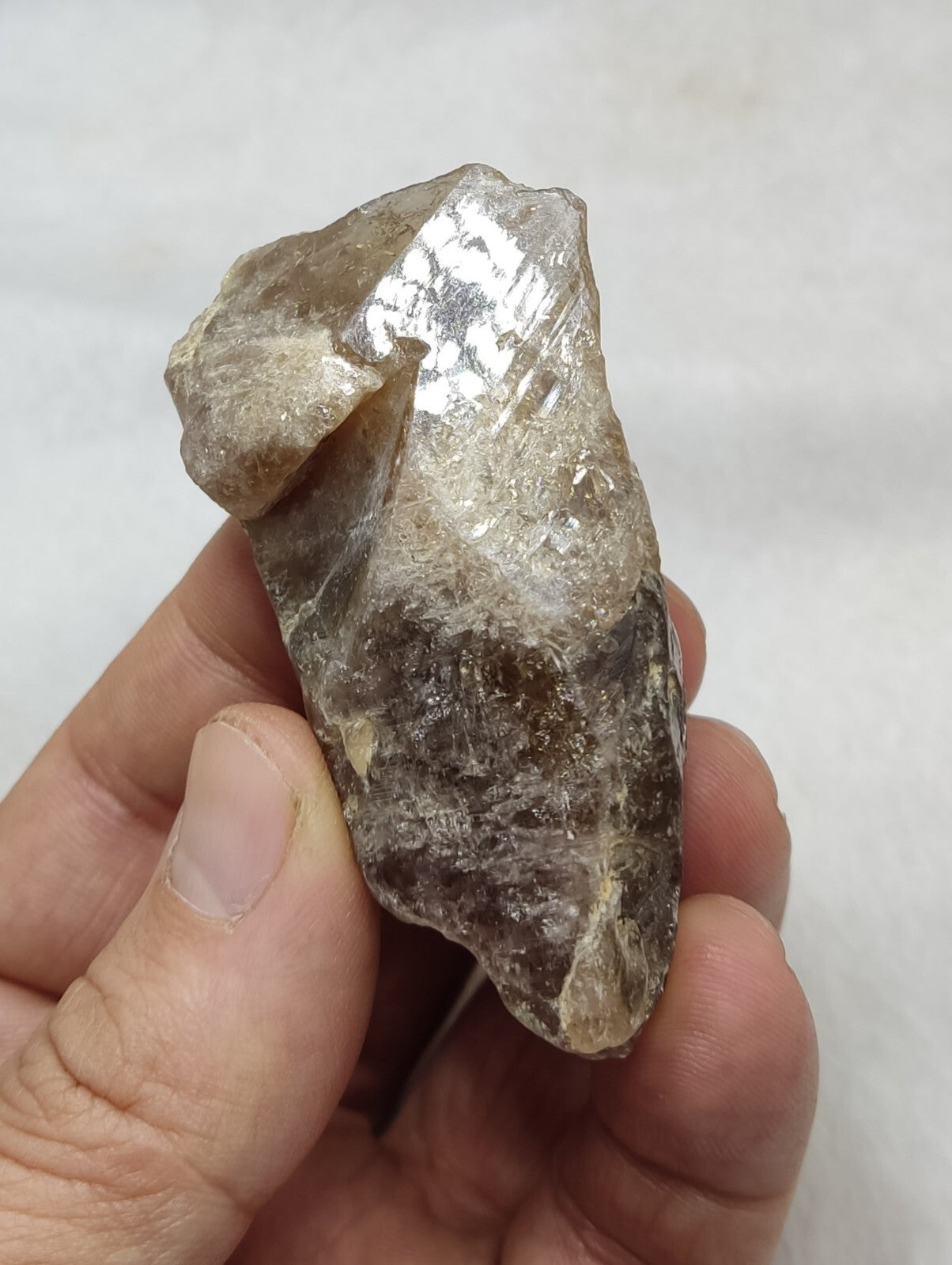 Natural axinite crystal 84 grams