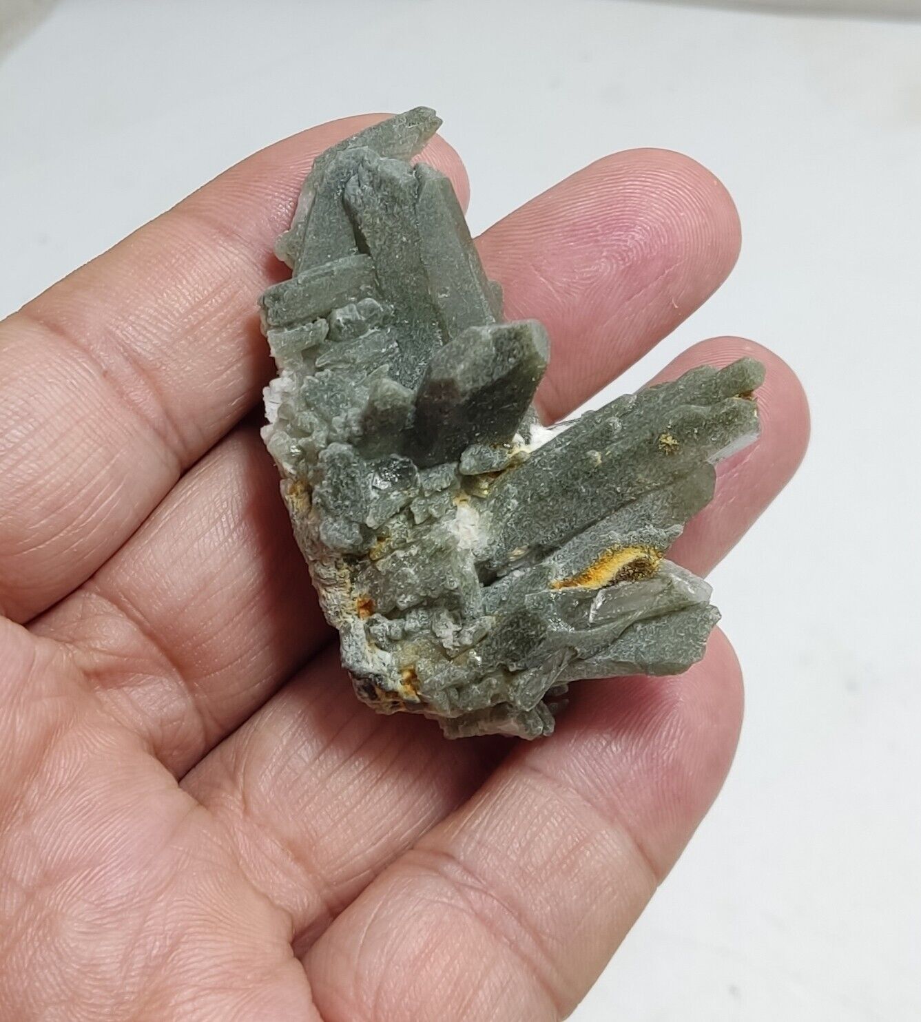 An Aesthetic Natural beautifully terminated Chlorite Quartz specimen 35 grams