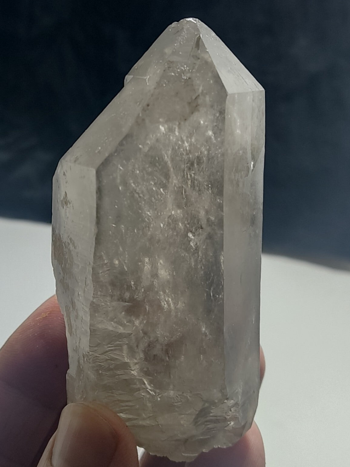 An Aesthetic Naturally terminated specimen of Smoky Quartz 217 grams