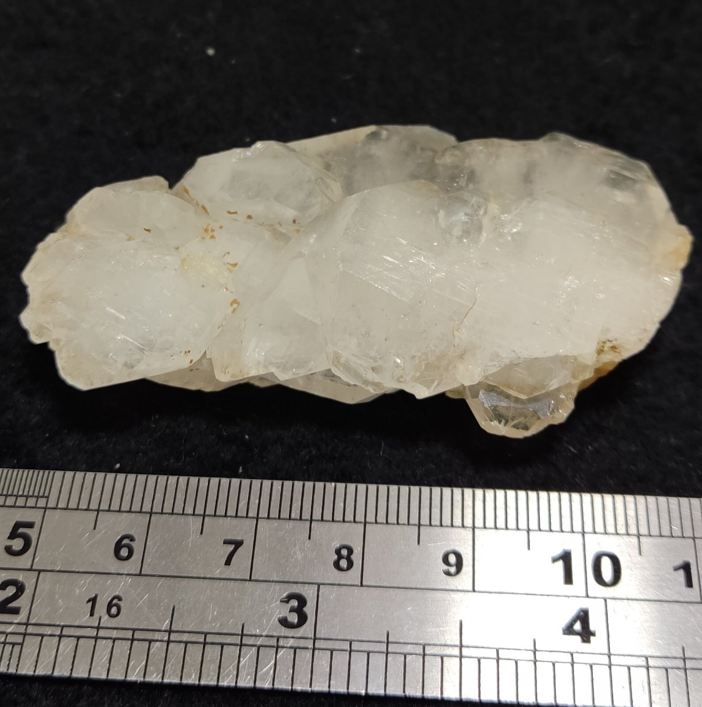 An Aesthetic specimen of faden quartz 55 grams