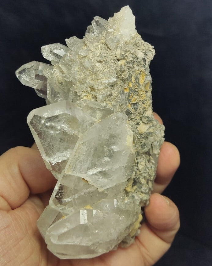 An Aesthetic Specimen Of Faden Quartz  402 grams