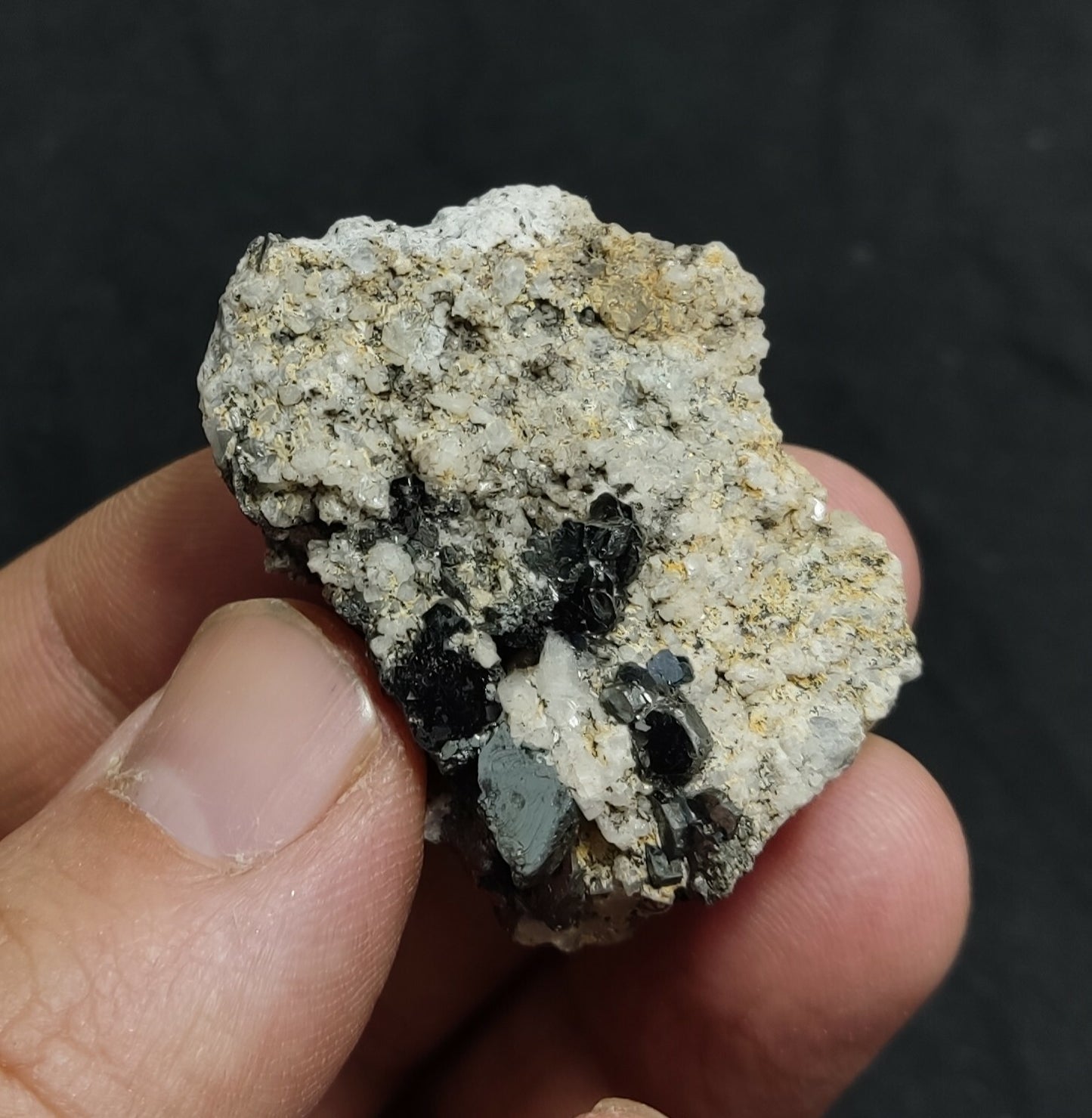 An amazing specimen of hematite on matrix 25 grams