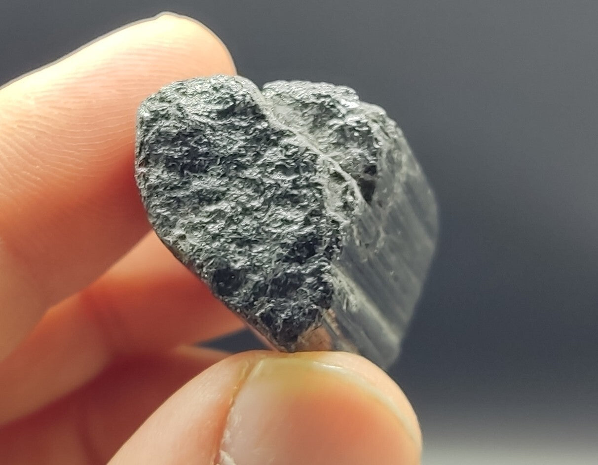 An amazing specimen of terminated black tourmaline 32 grams