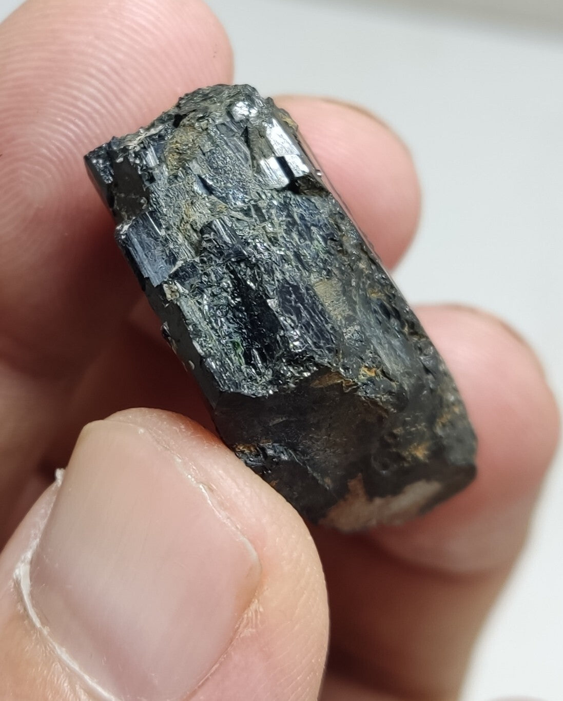 An aesthetic specimen of terminated aegirine crystal 19 grams