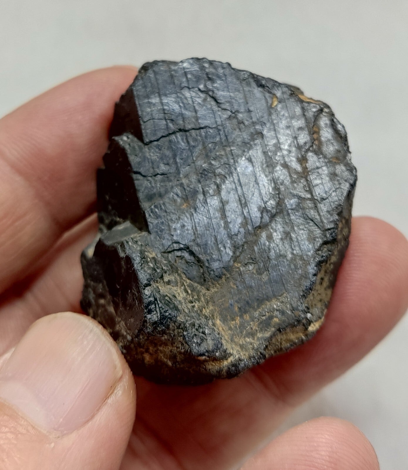 An Aesthetic specimen of hematite crystal 83 grams