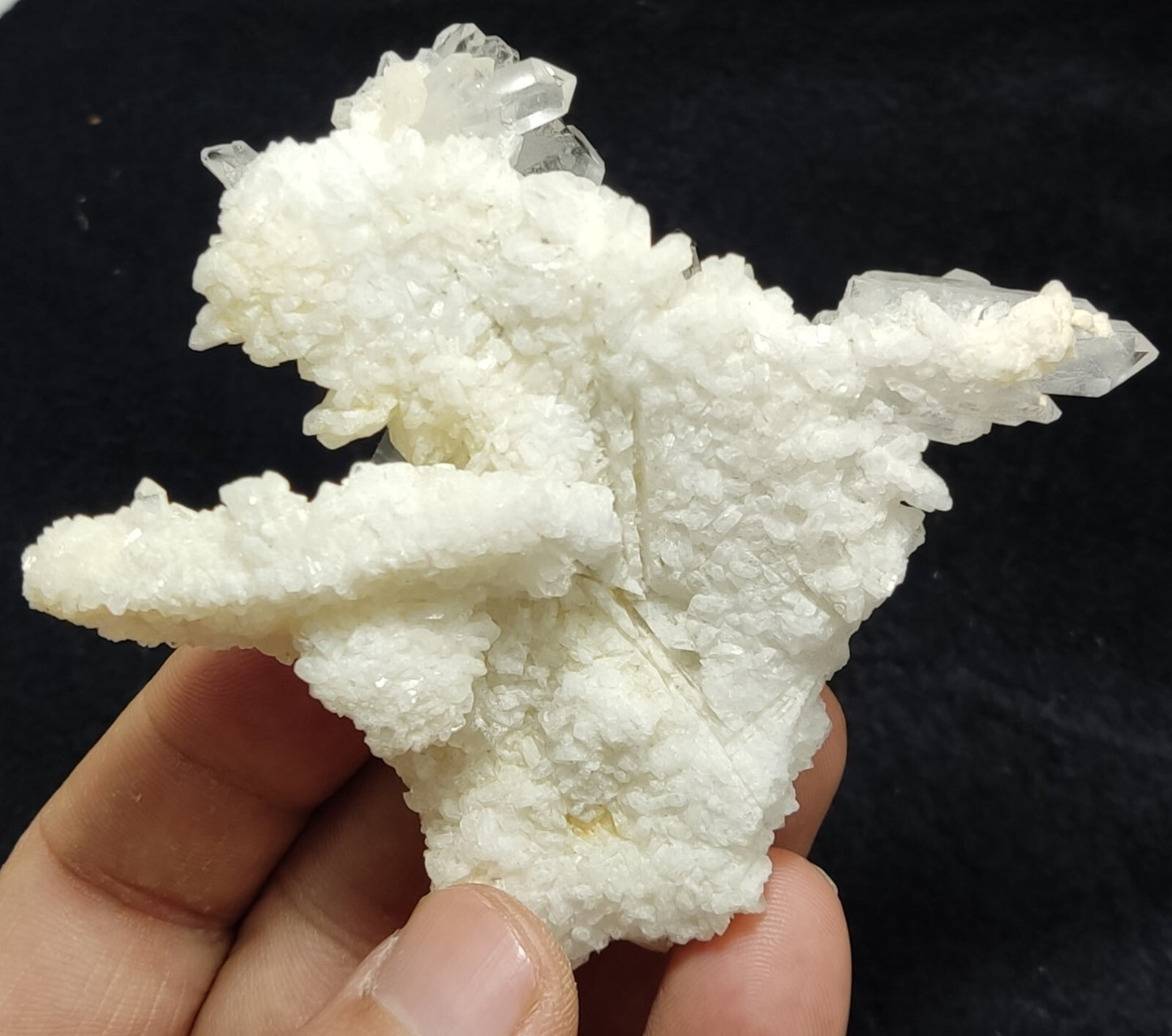 An Aesthetic terminated specimen of faden Quartz on matrix 105 grams