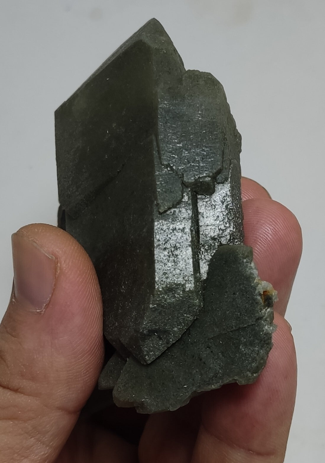 An Aesthetic Natural terminated chlorite Quartz specimen 233 grams