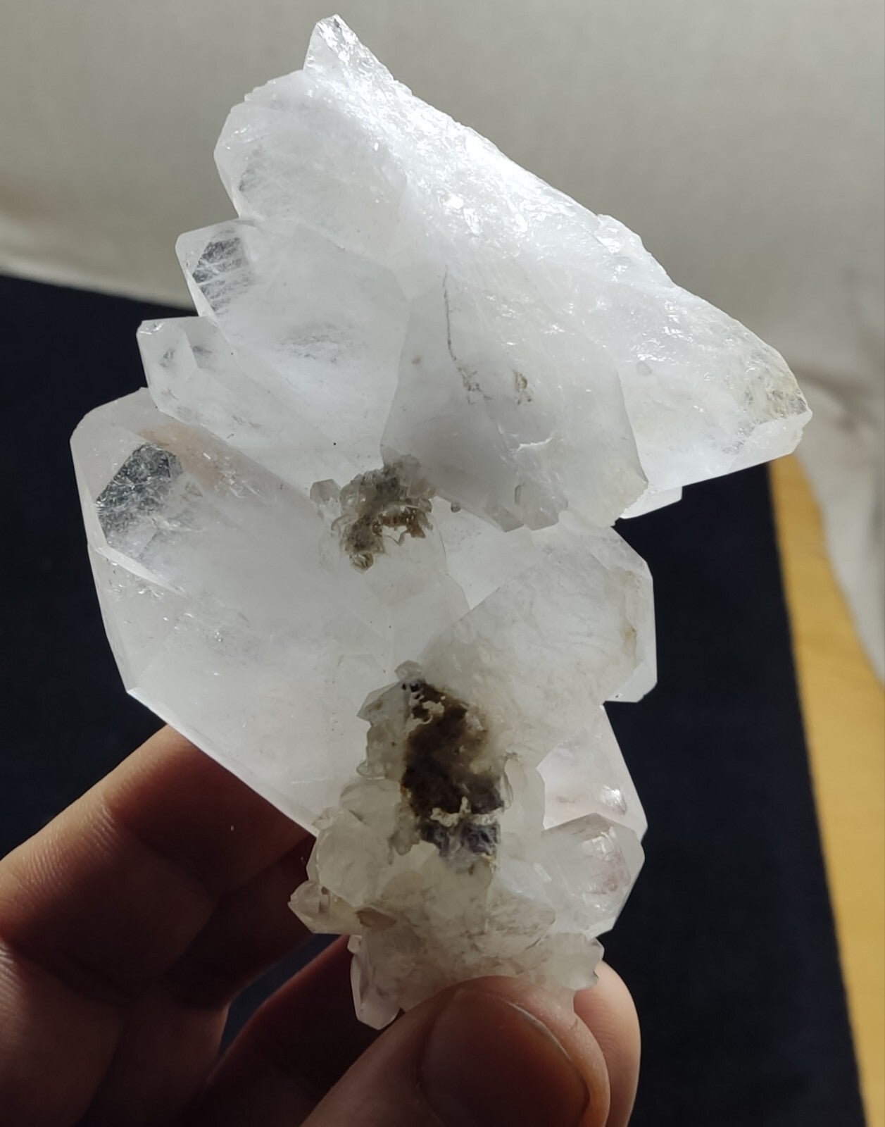 An Aesthetic terminated faden Quartz crystal specimen 186 grams