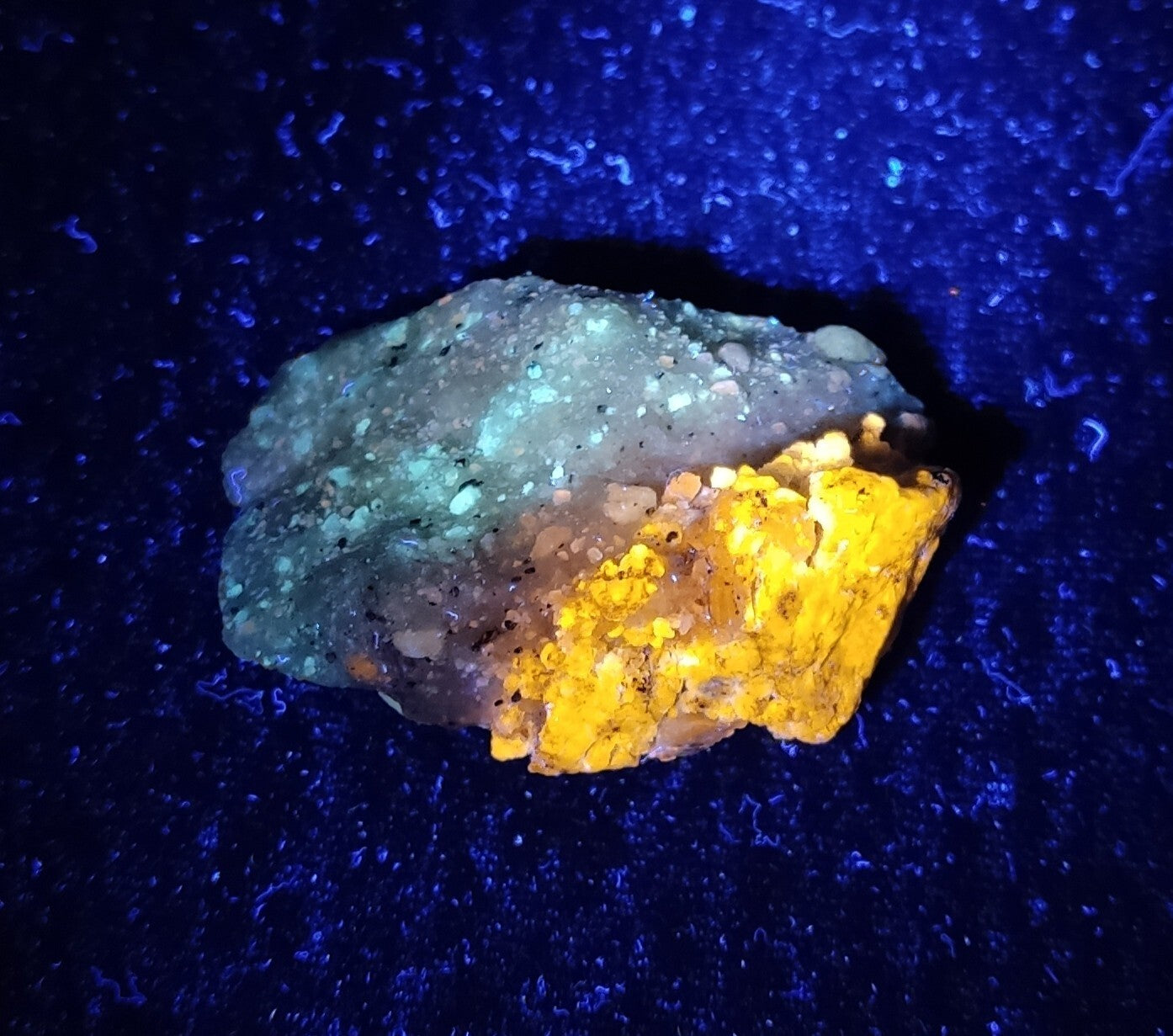 Fluorescent Afghanite on Matrix 26 grams