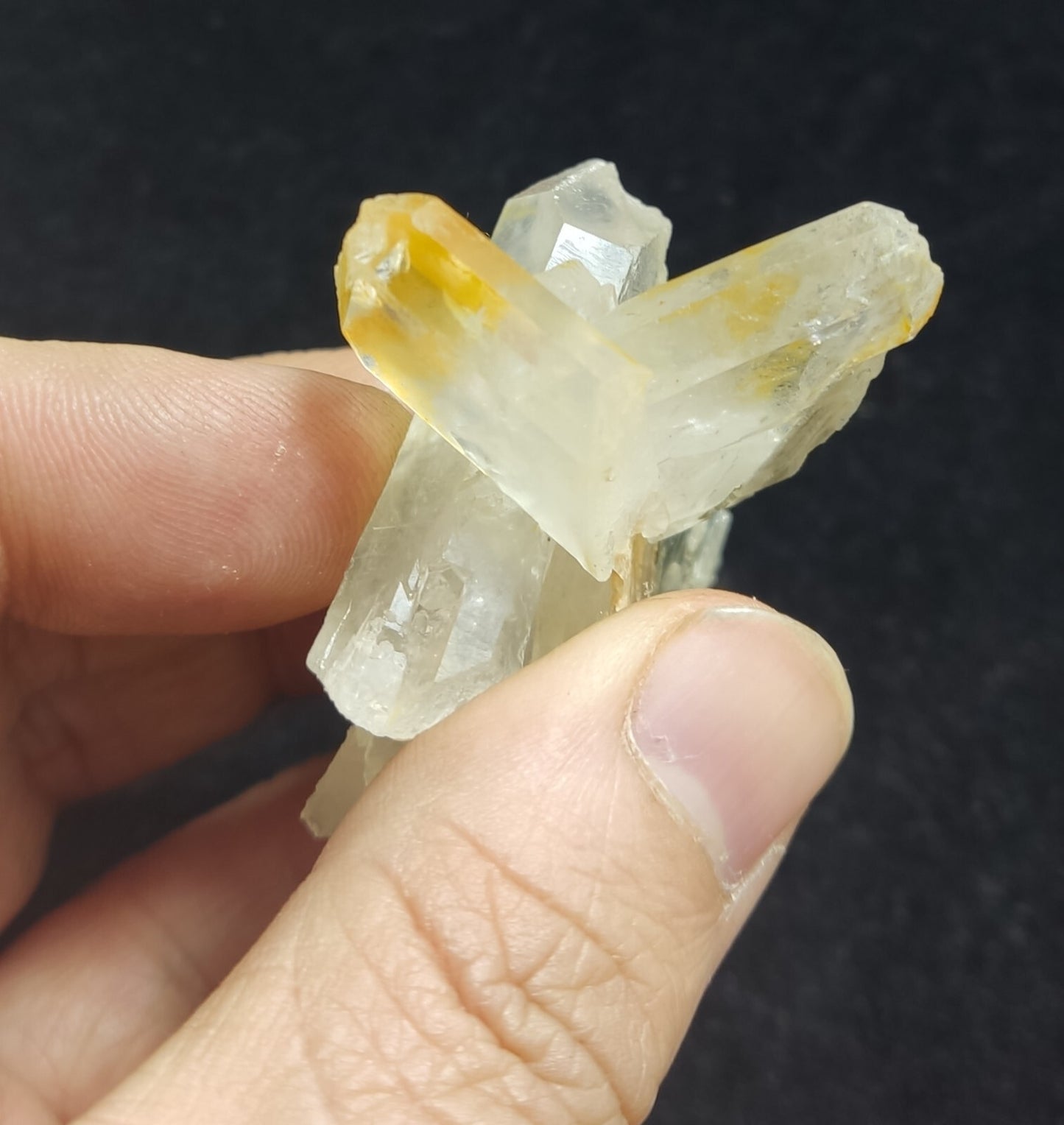 An Aesthetic Natural beautifully terminated Quartz specimen 57 grams