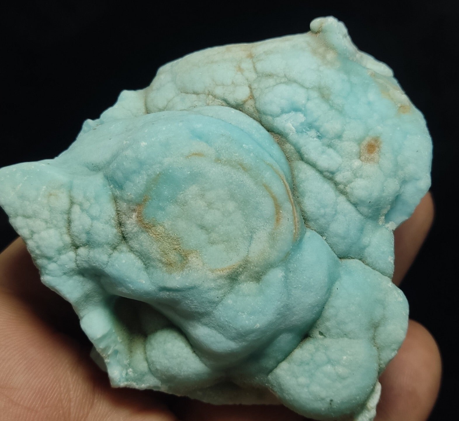 Natural Blue Aragonite 208 grams
