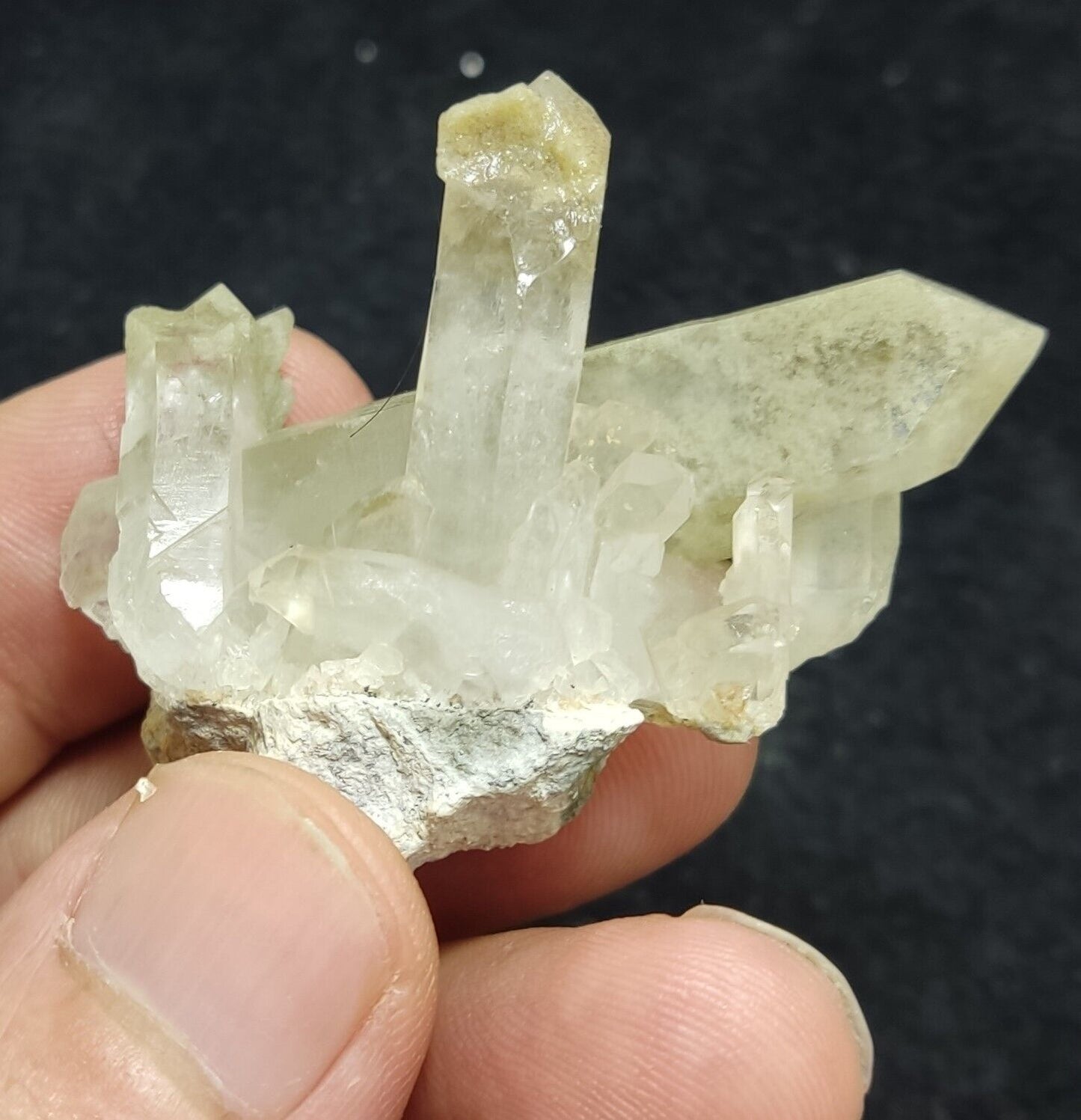 An Aesthetic specimen of chlorite quartz 26 grams
