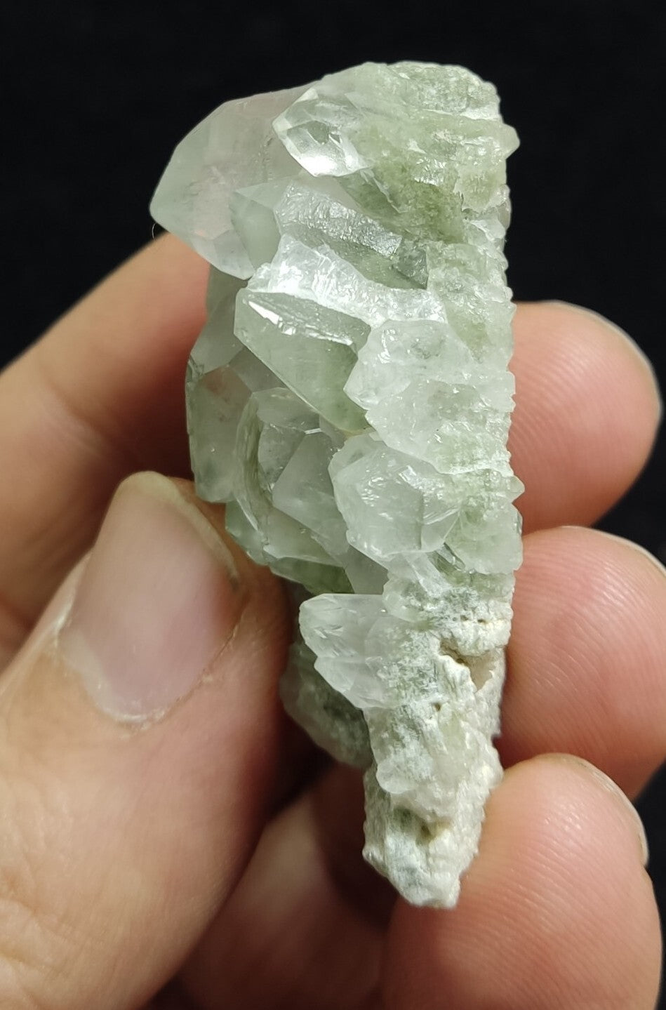An Aesthetic Natural beautifully terminated Chlorite Quartz specimen 29 grams