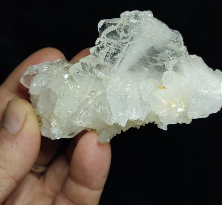 Natural faden Quartz on Matrix specimen 120 grams