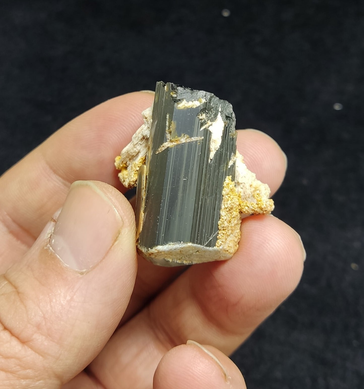 An Aesthetic Natural specimen of Tourmaline 27 grams