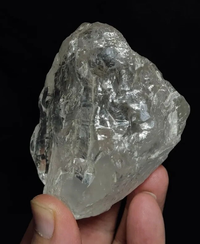 Natural Transparent Terminated Skeletal Like Quartz  397 grams