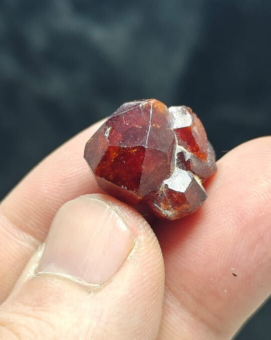 Thumbnail Miniature Spessartine Garnet Specimen 7 Grams.