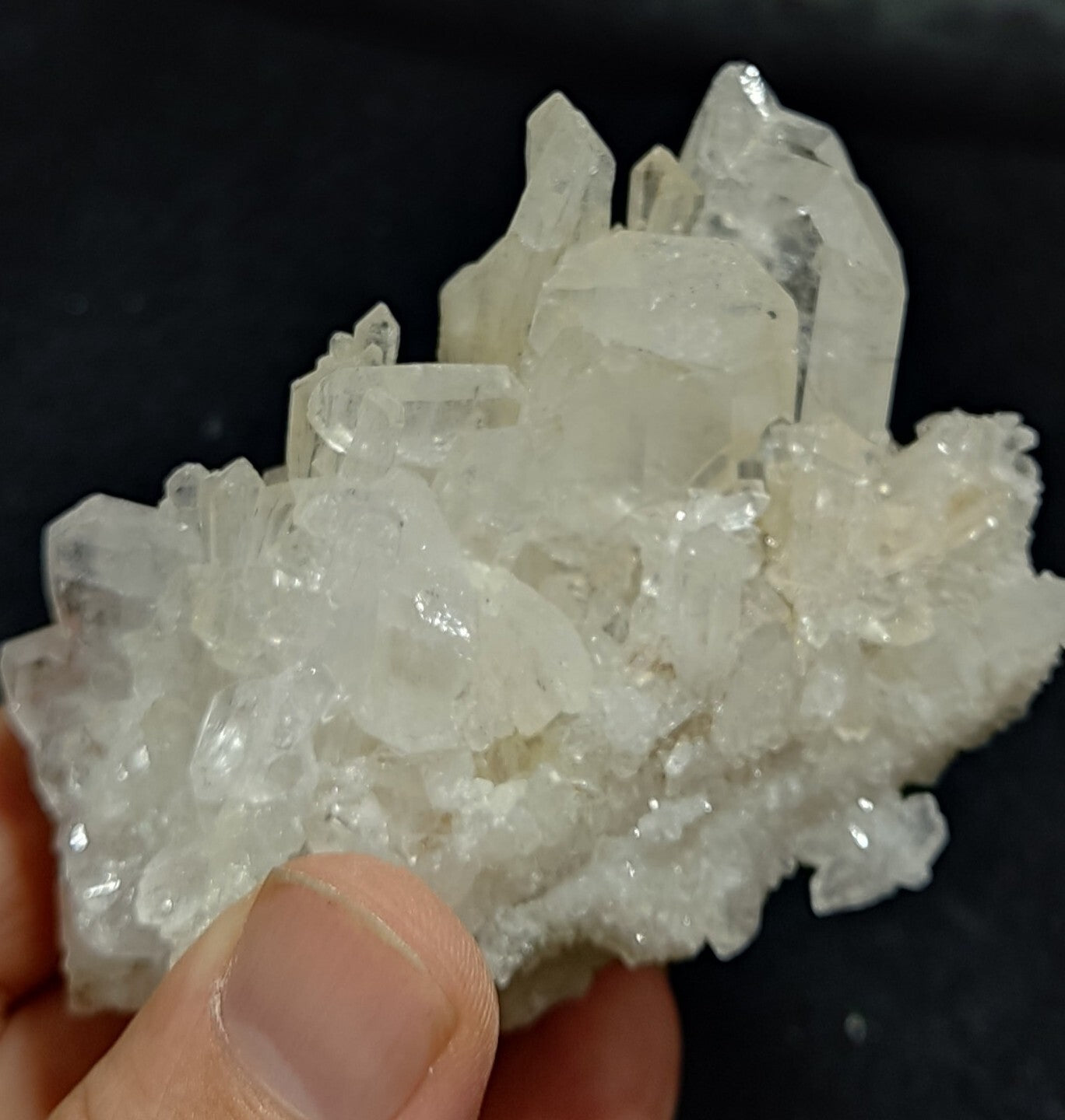 Faden Quartz Cluster With Brookite Inclusions 211 grams