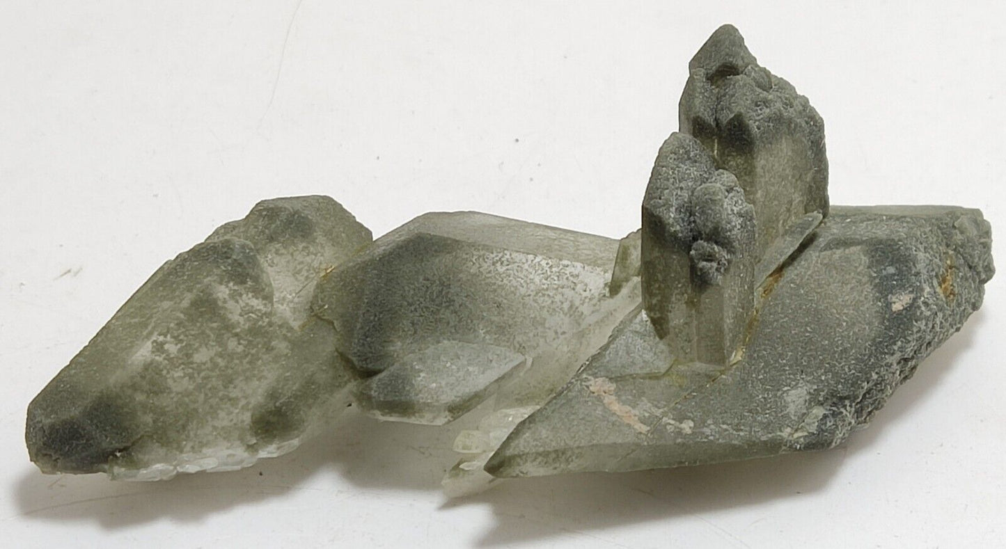 An Aesthetic Natural beautifully terminated Chlorite Quartz cluster 63 grams