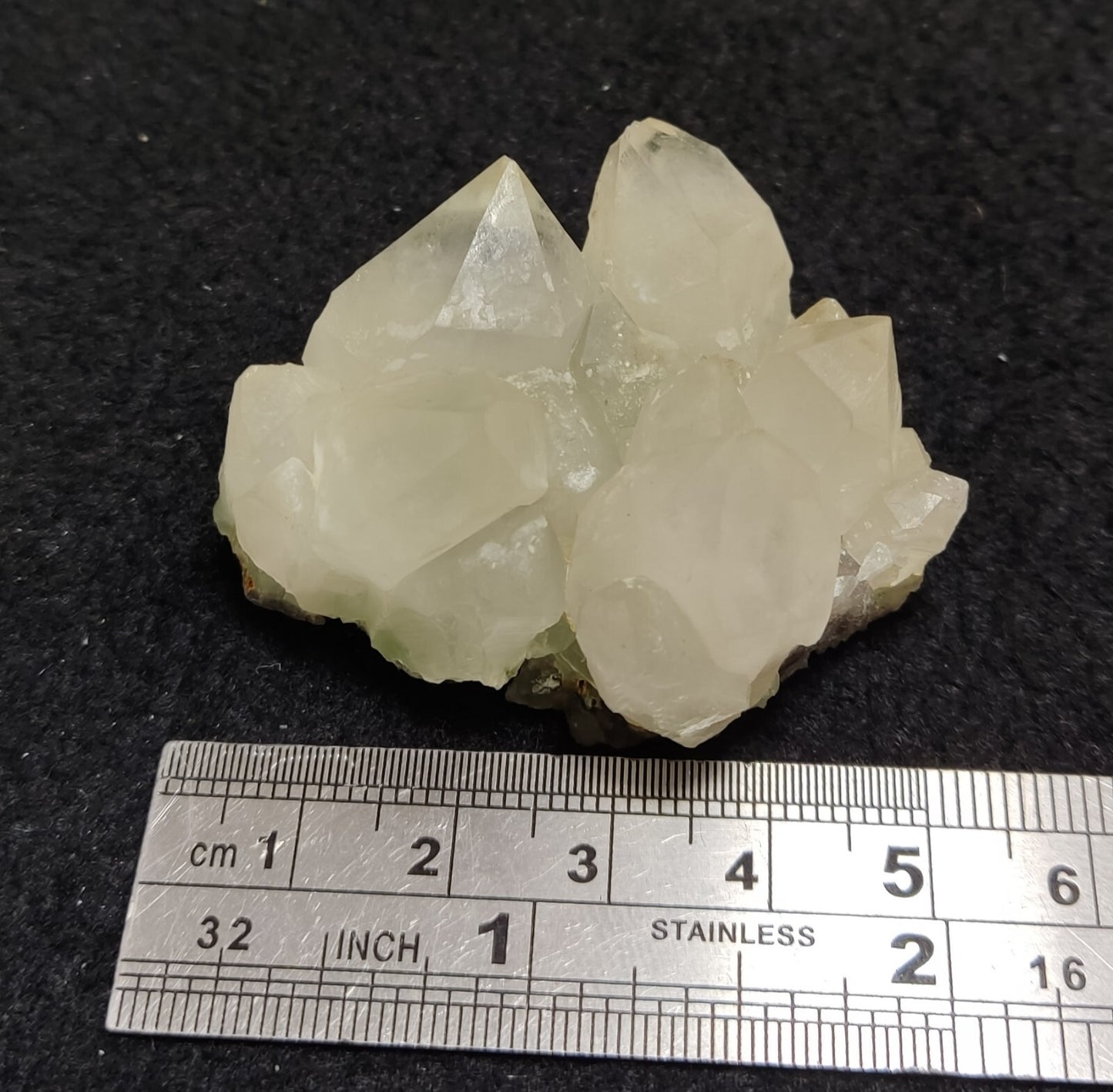 An Aesthetic terminated epidote Quartz specimen 48 grams