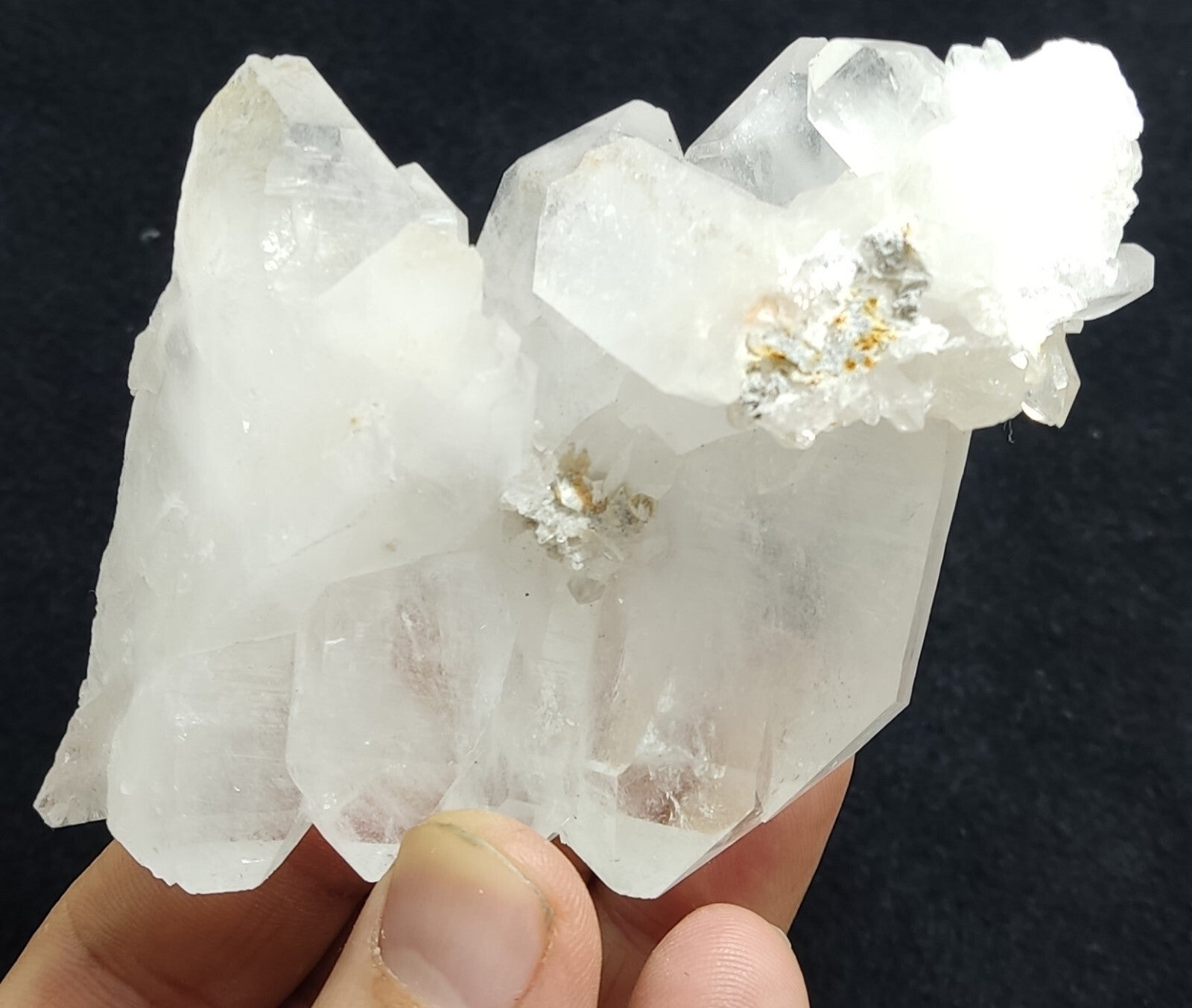 An Aesthetic terminated faden Quartz crystal specimen 186 grams