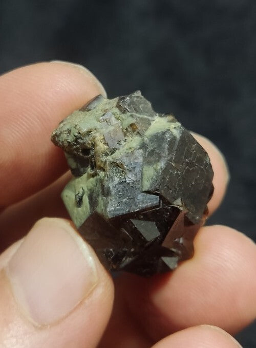 Thumbnail Natural Andradite Garnets Cluster 15 grams