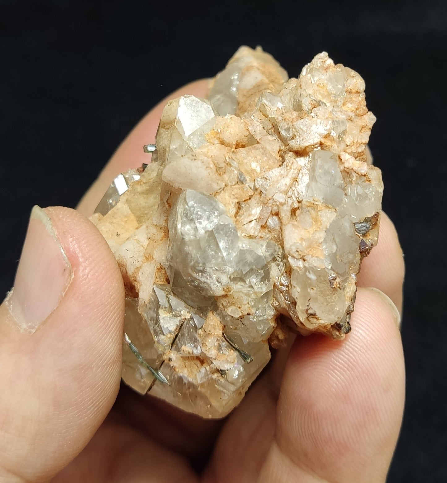 An Aesthetic terminated Quartz floater Zegi Mountains 75 grams