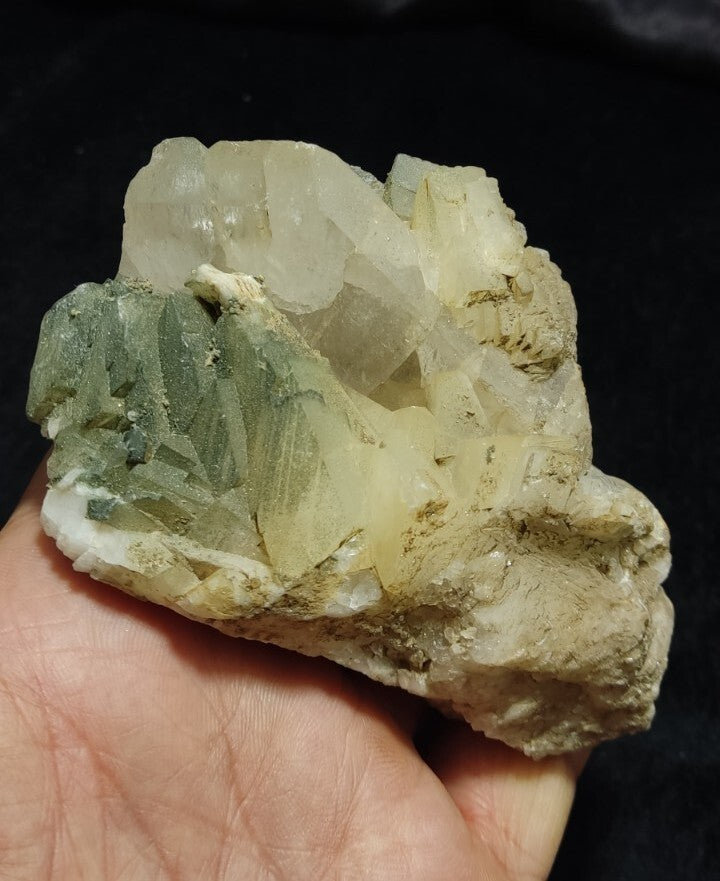 Chlorite Adularia Quartz Specimen 317 grams