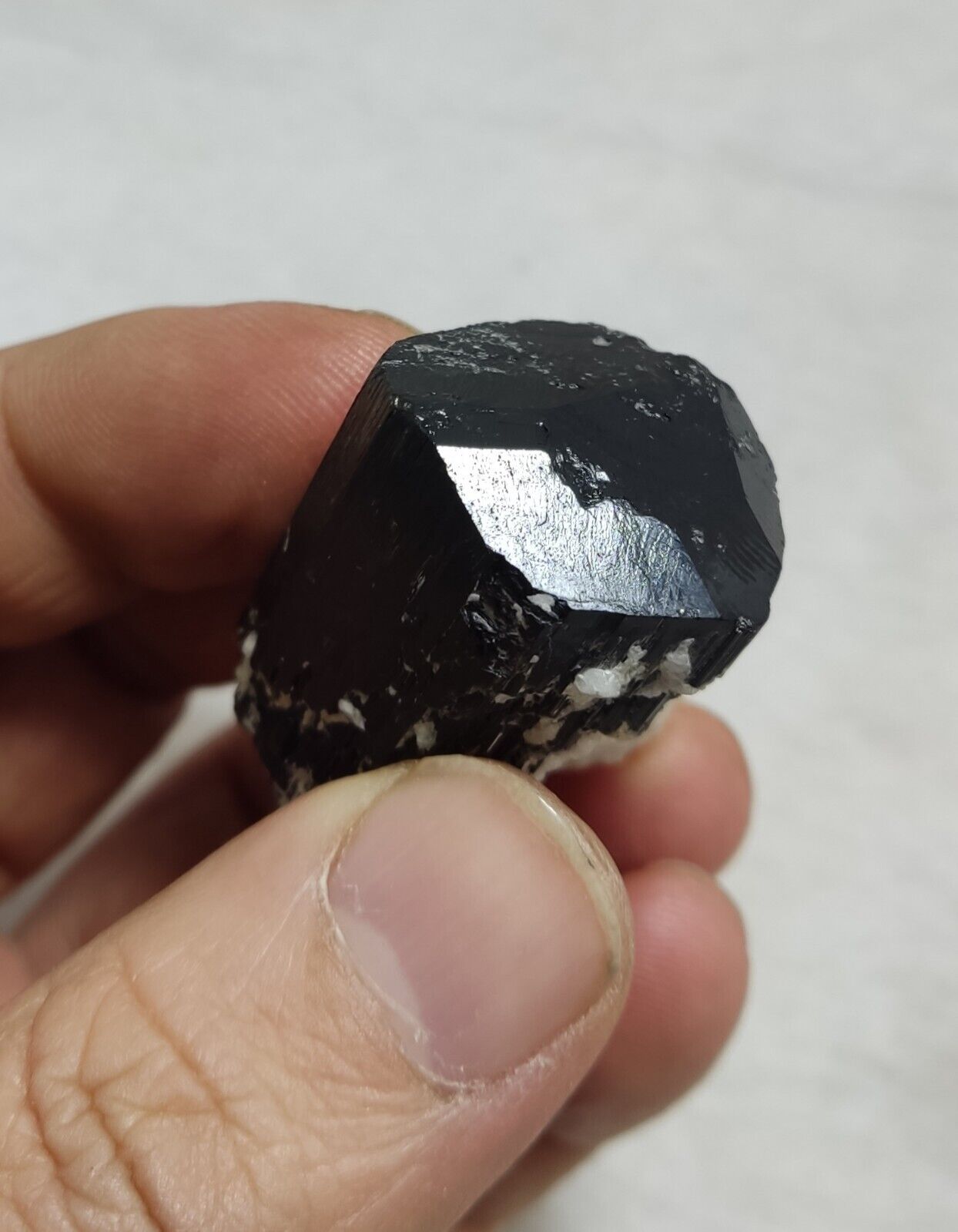 An Aesthetic Natural beautifully terminated tourmaline crystal 40 grams