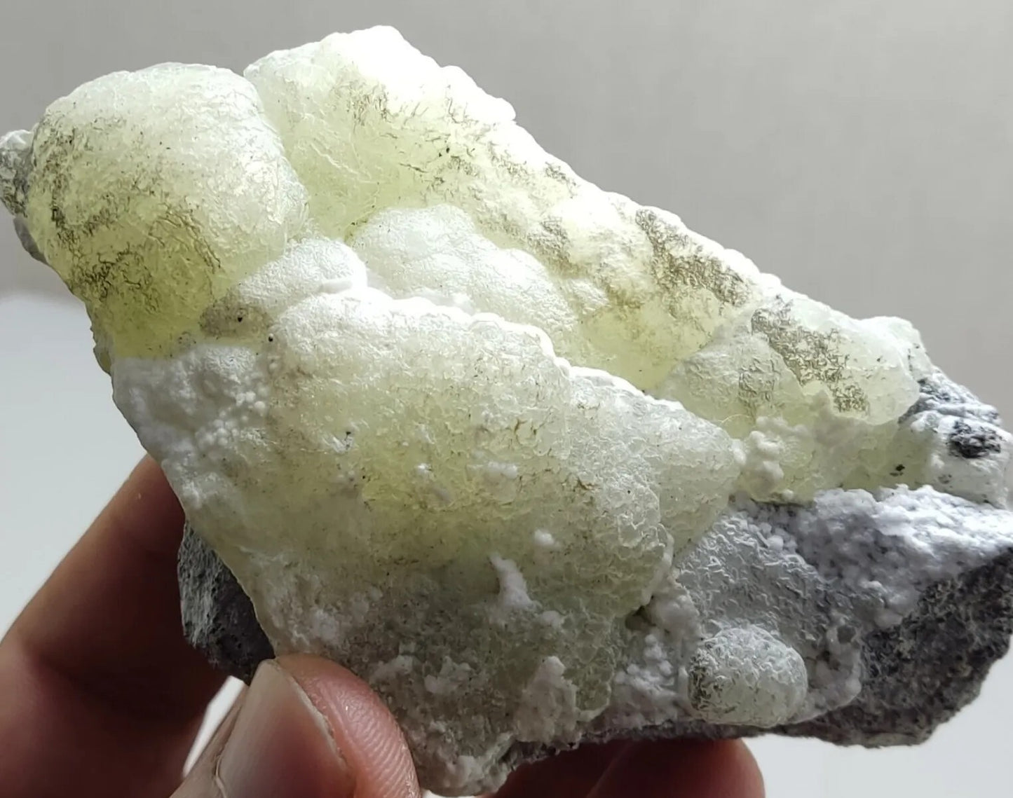 An Aesthetic Natural specimen of brucite with chromite 183 grams