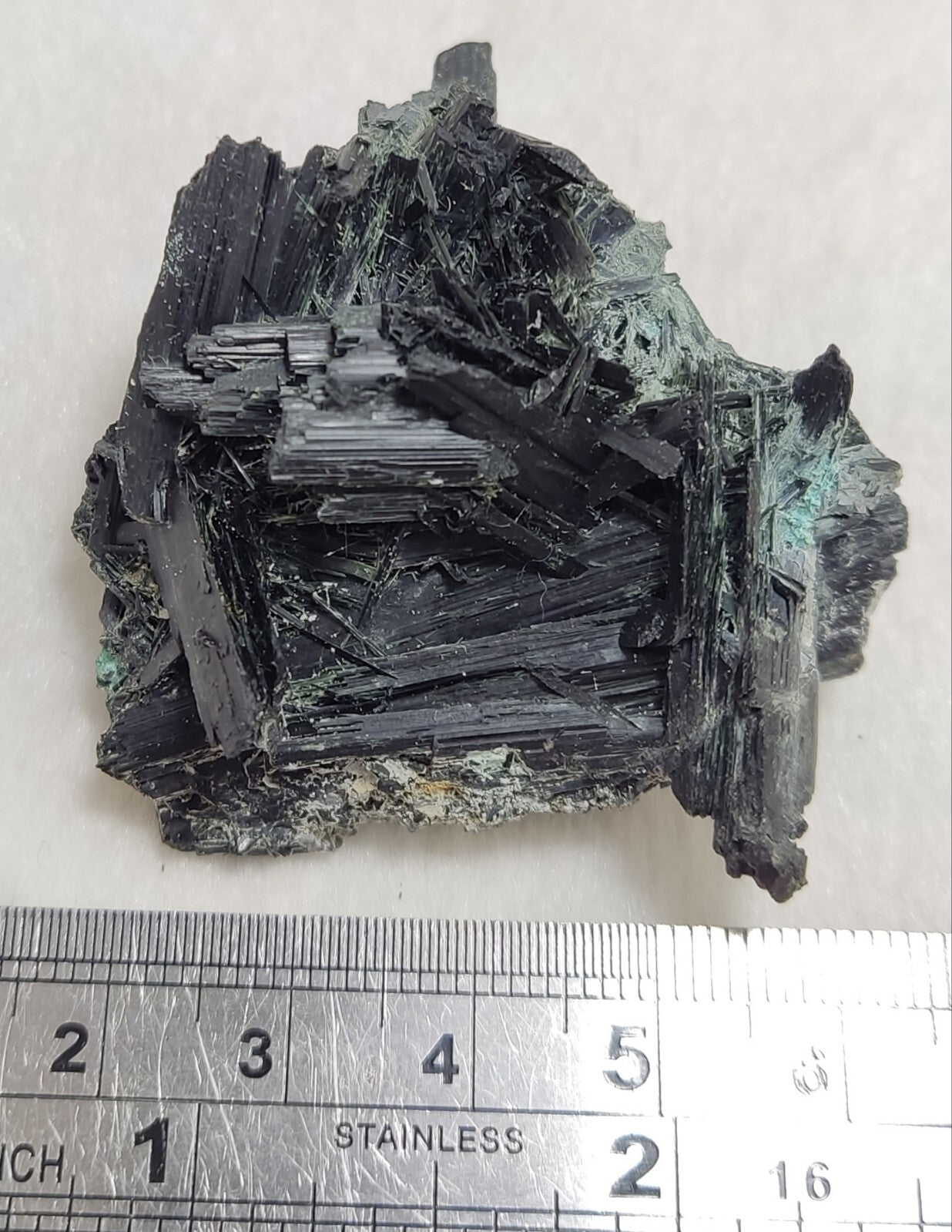 An Aesthetic specimen of epidote crystal 49 grams