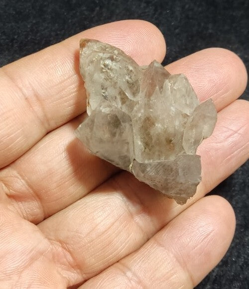 Aesthetic Quartz Cluster With Brookite Inclusions 31 grams